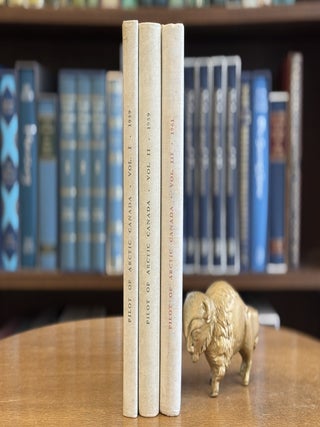Item #0102783 Pilot of Arctic Canada (3 volume set). Canadian Hydrographic Service