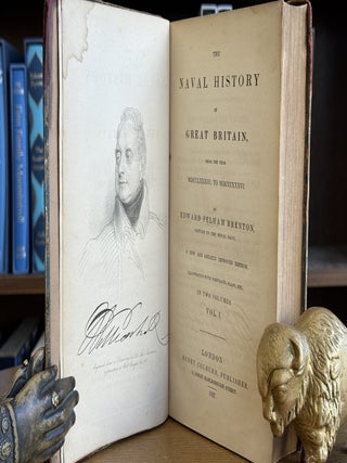The Naval History of Great Britain (two volume set); From the Year MDCCLXXXIII to MDCCCXXXVI