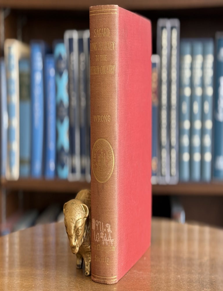 Item #0103207 The Long Journey to the Country of the Hurons. Gabriel Sagard, George M. Wrong, H. H. Langton, intro., trans.
