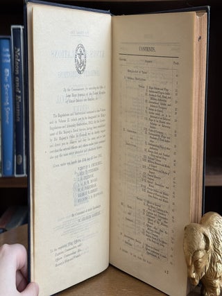 The King's Regulations and Admiralty Instructions for the Government of His Majesty's Naval Service; 1913. Volume 1