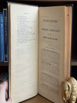 The King's Regulations and Admiralty Instructions for the Government of His Majesty's Naval Service; 1913. Volume 1