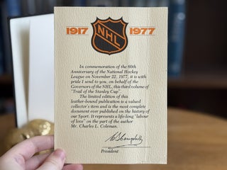 The Trail of the Stanley Cup Vol. 3 1947-1967 inc.