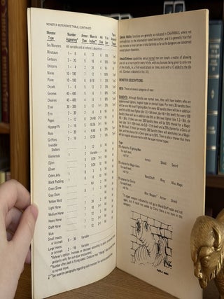 Dungeons & Dragons : Volumes 1, 2, & 3 of Three Booklets; Men & Magic; Monsters & Treasure; The Underworld & Wilderness Adventures
