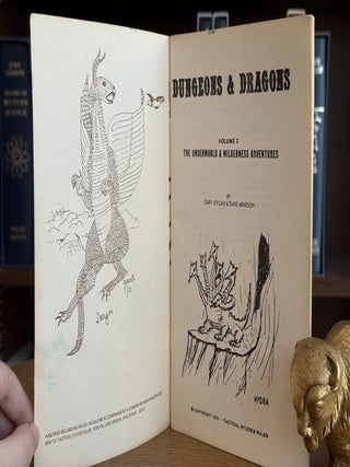 Dungeons & Dragons : Volumes 1, 2, & 3 of Three Booklets; Men & Magic; Monsters & Treasure; The Underworld & Wilderness Adventures
