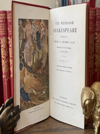 The Windsor Shakespeare: 19 volumes, of 20; Illustrated from the Paintings of Great Artists