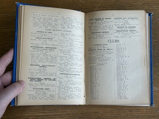 Henderson's Winnipeg Blue Book and Householder's Directory; Private Address Directory, Ladies' Visiting and Shopping Guide and Club Lists