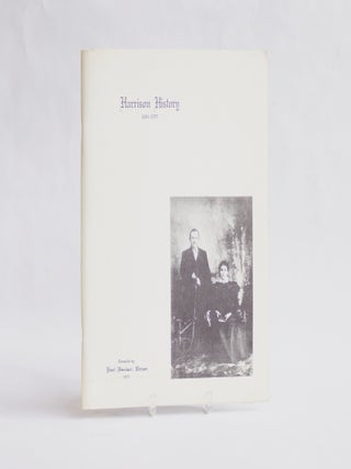 Item #061662 Harrison History 1844-1977. Pearl / Watson, Harrison