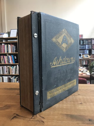 Item #062827 Complete General Hardware Catalog of The J. H. Ashdown Hardware Co. Limited; 1935...