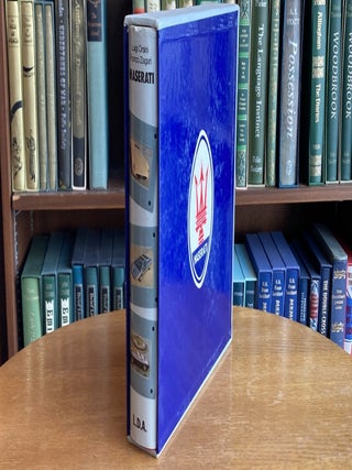 Item #073964 Maserati A Complete History from 1929 to the Present. Luigi Orsini, Franco Zagari,...