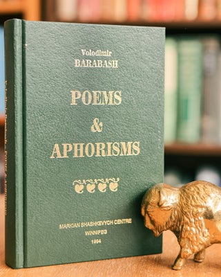 Item #076699 Poems & Aphorisms. Volodimir Barabash