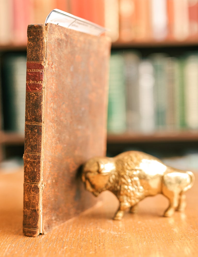 Item #078163 A Vocabulary, or Collection of Words and Phrases Which Have Been Supposed to be Peculiar to the United States of America. To Which is Prefixed an Essay on the Present State of the English Language in the United States. John Pickering.