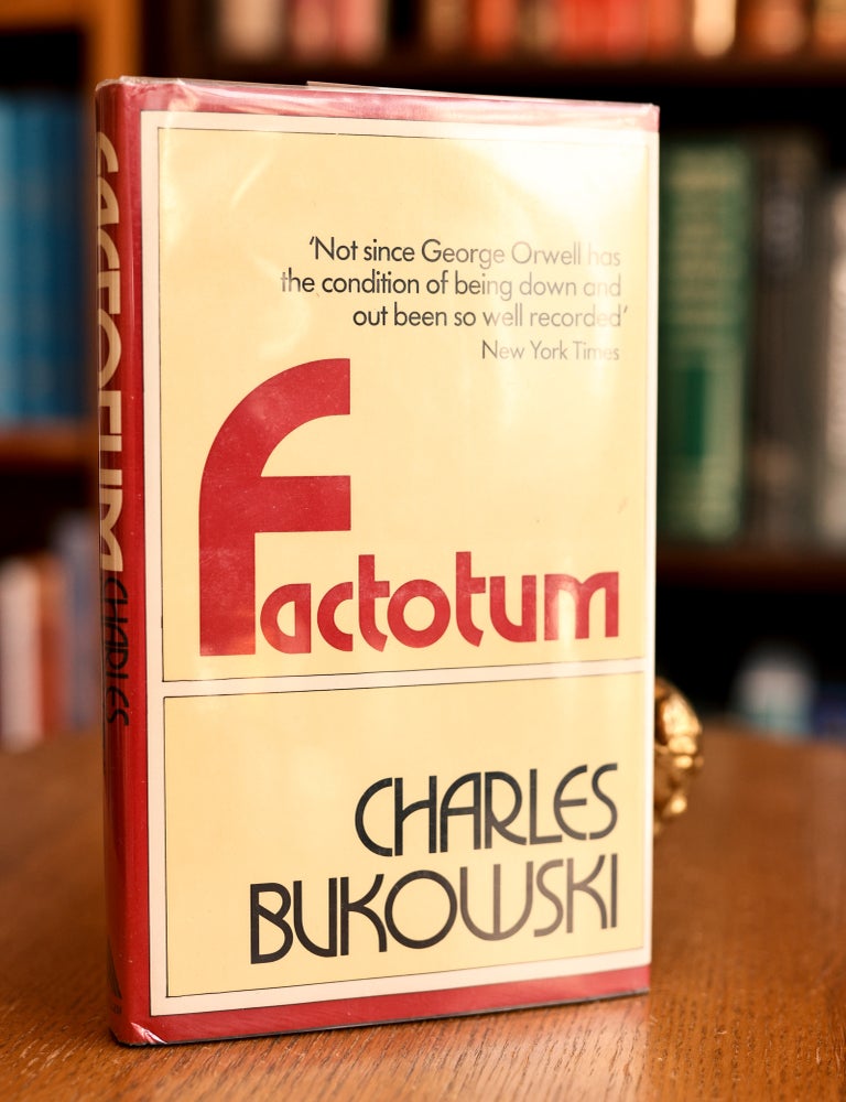Item #079368 Factotum. Charles Bukowski.