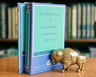 Item #085285 The Three Voyages of Edmond Halley in the Paramore (2 Volumes); 1698-1701. J. W....