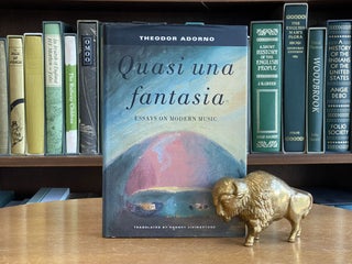 Item #086715 Quasi Una Fantasia; Essays on Music and Culture. Theodor Adorno, Rodney Livingstone,...