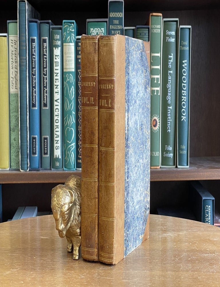 Item #088043 L'Orient (2 Volumes); Ou Voyage en Egypte, en Arabie, en Terre-Sainte, en Turque et en Gr&egrave;ce. M. Leon Gingras.