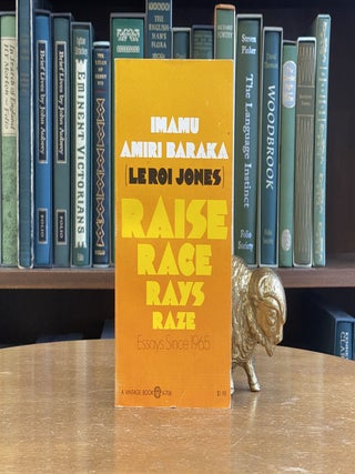 Item #088204 Raise Race Rays Raze; Essays Since 1965. Imamu Amiri Baraka, LeRoi Jones