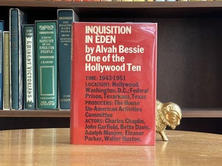 Item #090420 Inquisition in Eden. Alvah Bessie