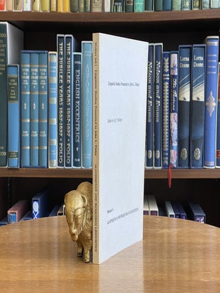 Item #095631 Linguistic Studies Presented to John L. Finlay Memoir 8 of Algonquian and Iroquoian...