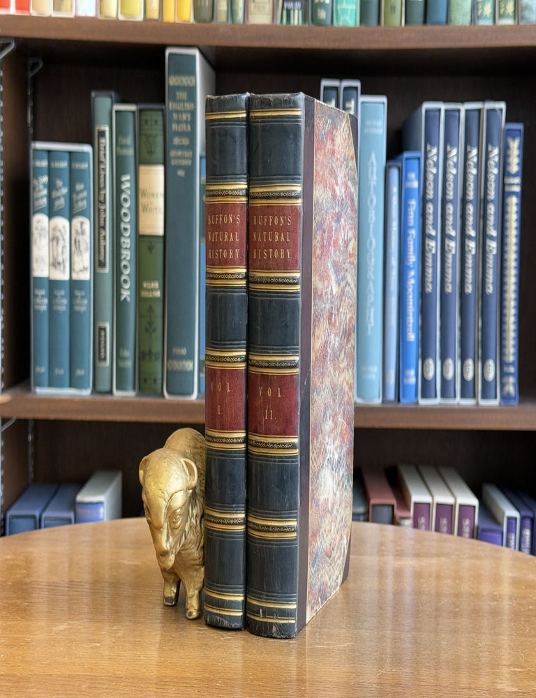 Item #096137 Buffon's Natural History / 2 volume set; Embellished With Several Hundred Subjects Elegantly Engraved, in two volumes. Georges Louis Leclerc Buffon.