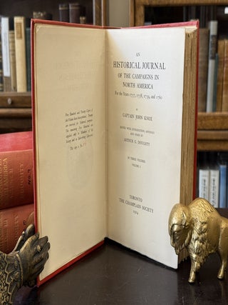 An Historical Journal Of The Campaigns In North America For The Years 1757, 1758, 1759, and 1760 (3 volume set)