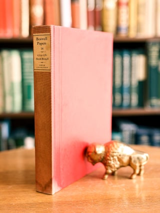 Item #9900032018 THE JOURNAL OF JAMES BOSWELL 1779-1781 / David Boswell's Return to Scotland June...