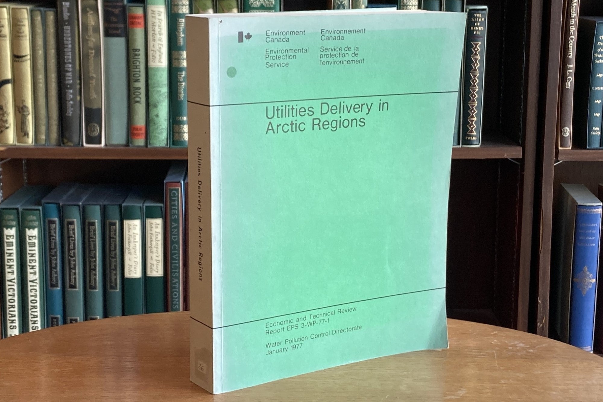 [Environment Canada] - Proceedings / Symposium on Utilities Delivery in Arctic Regions Held March 16, 17, 18, 1976 Edmonton, Alberta