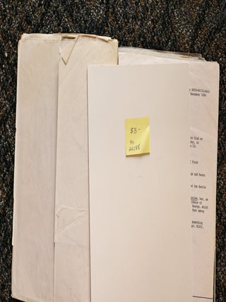 Item #9900044088 De-Classified copies of documents on the naval battles off Cape St. George and...