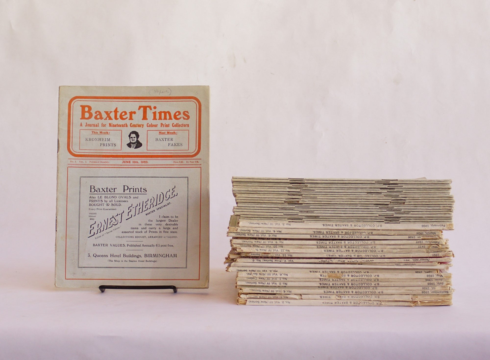  - Baxter Times [Together with] Bp Collector and Baxter Times [Together with] Books Prints and Pictures